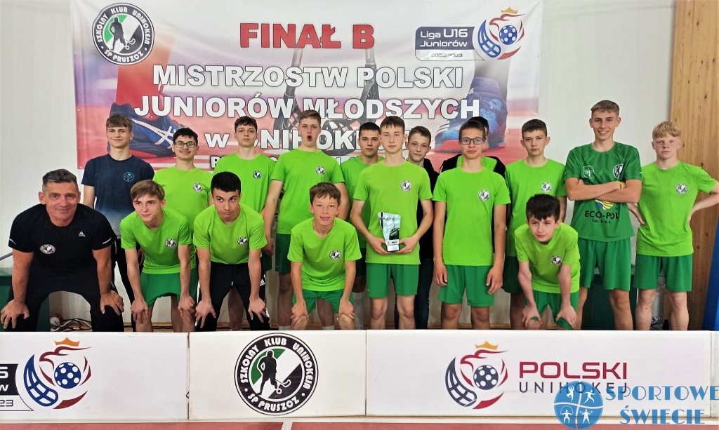 SKU SP Pruszcz ósmą ekipą w Polsce w unihokeju w kategorii U-16 [ZDJĘCIA]