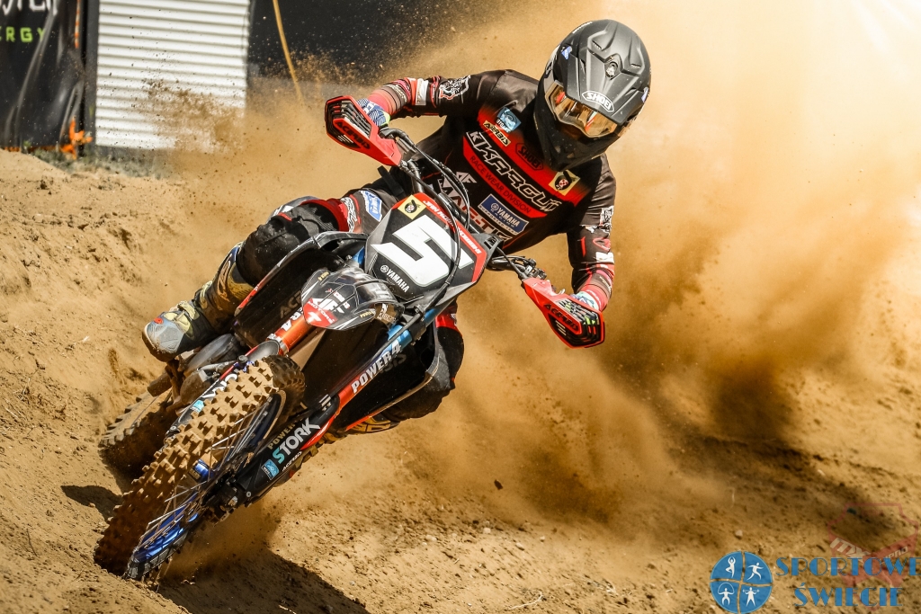Janek Rompkowski zaczął rywalizację o mistrzostwo Polski w motocrossie