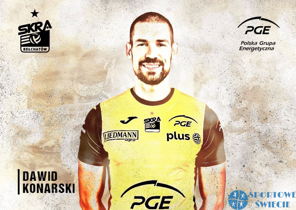 Dawid Konarski zagra teraz w Skrze Bełchatów