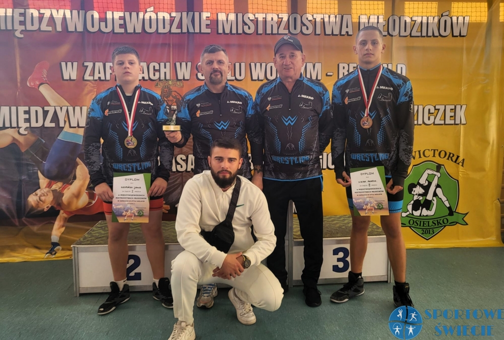 Cztery złote medale naszych zapaśniczek i zapaśników w Osielsku