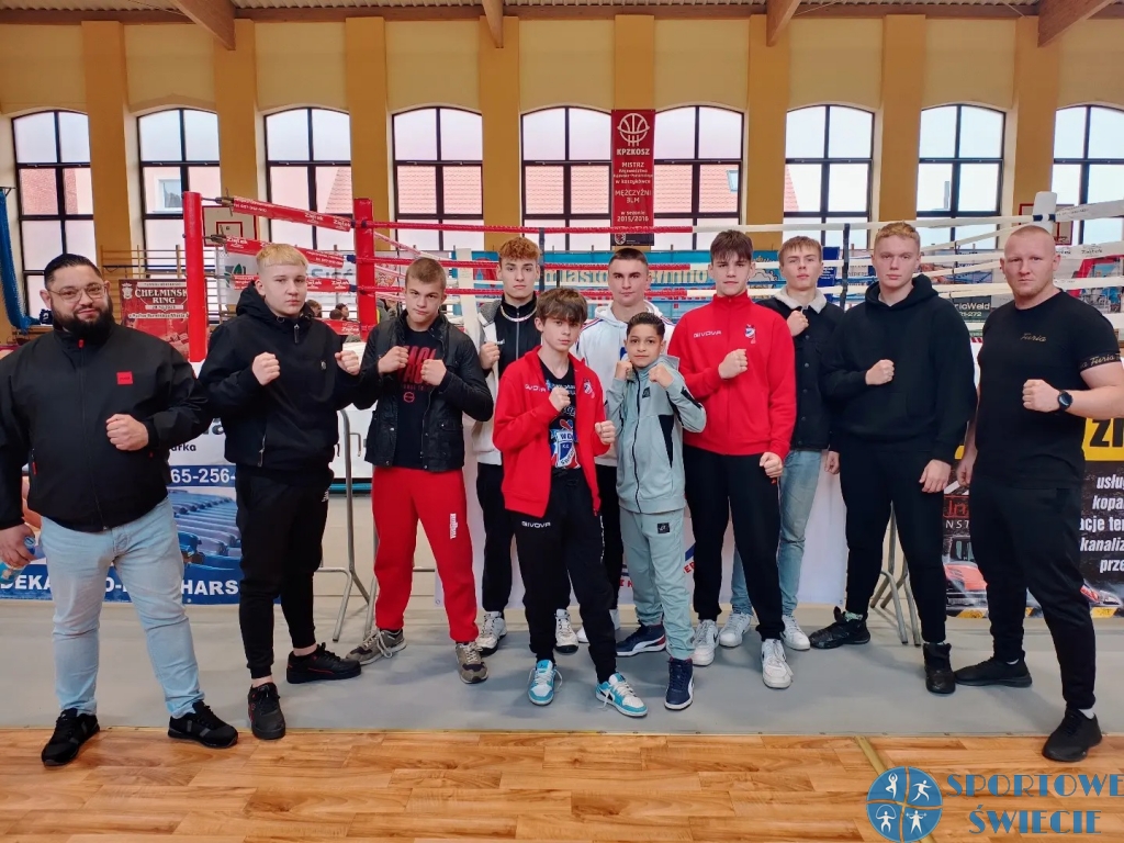 Pięściarze Wdy Świecie walczyli po sąsiedzku w Chełmnie