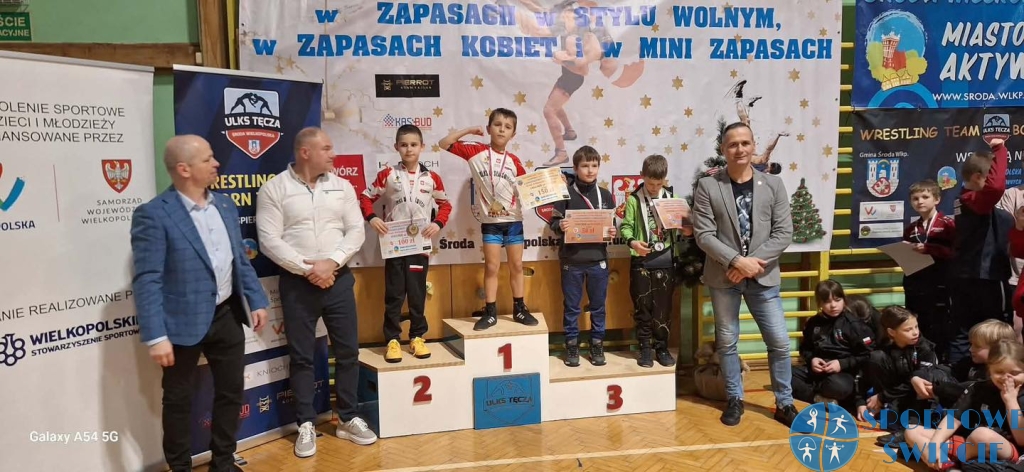 Mikołajkowe zapasy w Środzie Wlkp. 11 medali Wisły Świecie