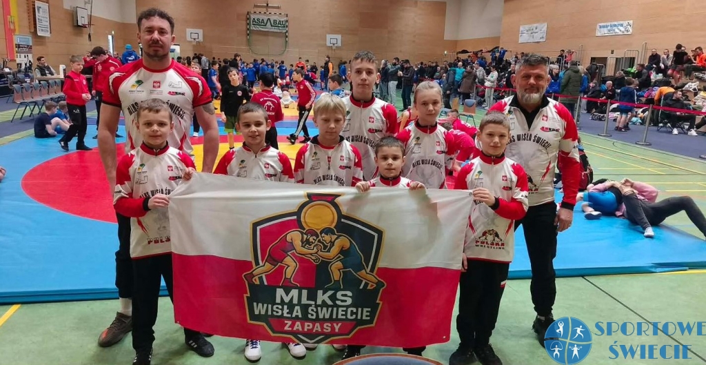 Sześć medali zapaśników Wisły Świecie w turnieju w Demmin