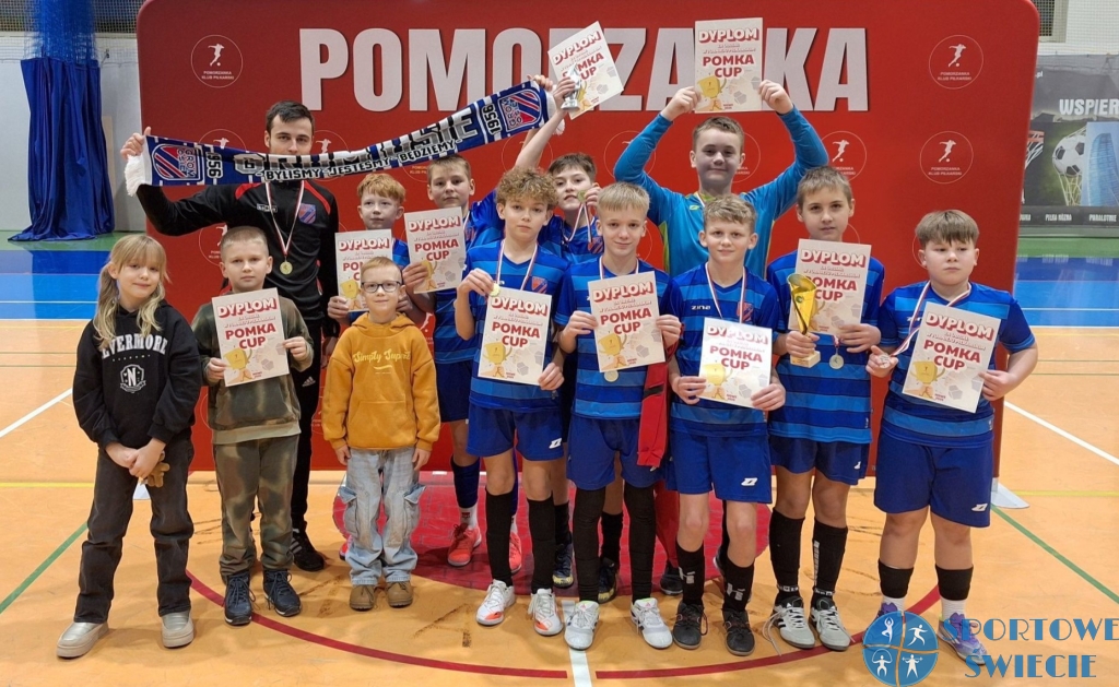 Młodzicy Gromu Osie wygrali turniej „Pomka Cup” w Nowem