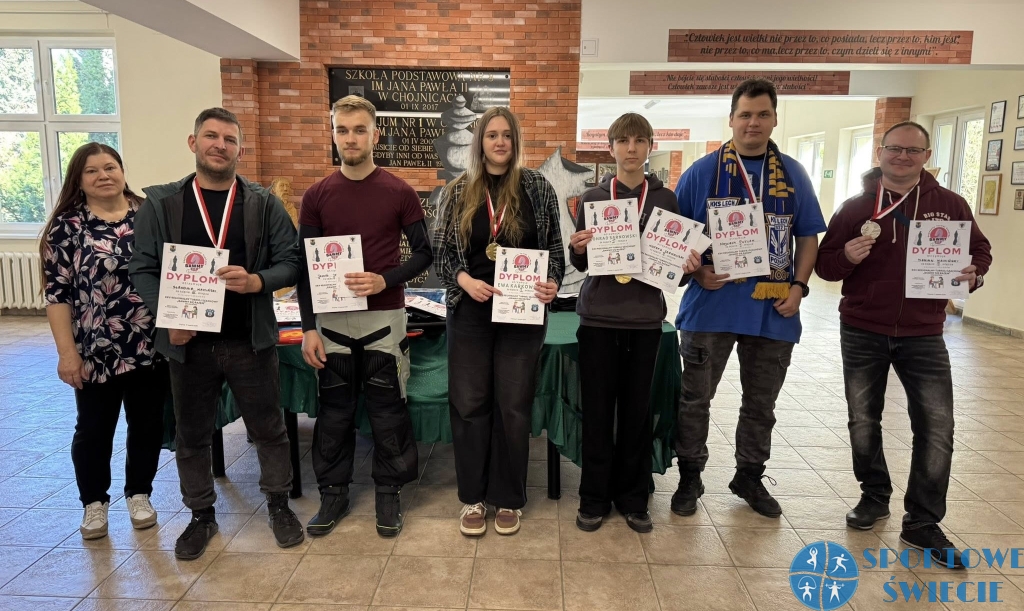 Damian Kamiński i Dobrochna Weber dobrze grali w turnieju w Chojnicach.