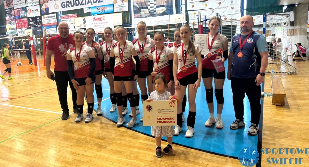 Igrzyska Dzieci. Siatkarki z Lniana zajęły 12. miejsce w Polsce