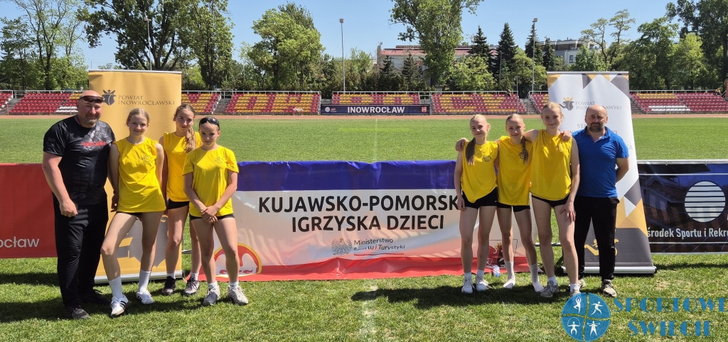 Igrzyska Dzieci. Dziewczęta z SP Lniano czwarte w województwie w „czwórboju LA”
