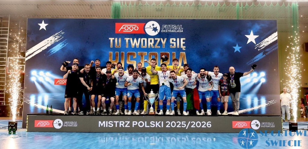 Piast Gliwice ponownie mistrzem Polski w futsalu