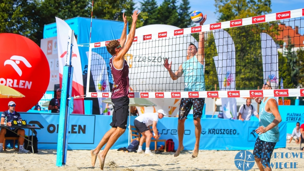 Tomasz Wołoszuk zagrał w Orlen Beach Volley Tour Rzeszów