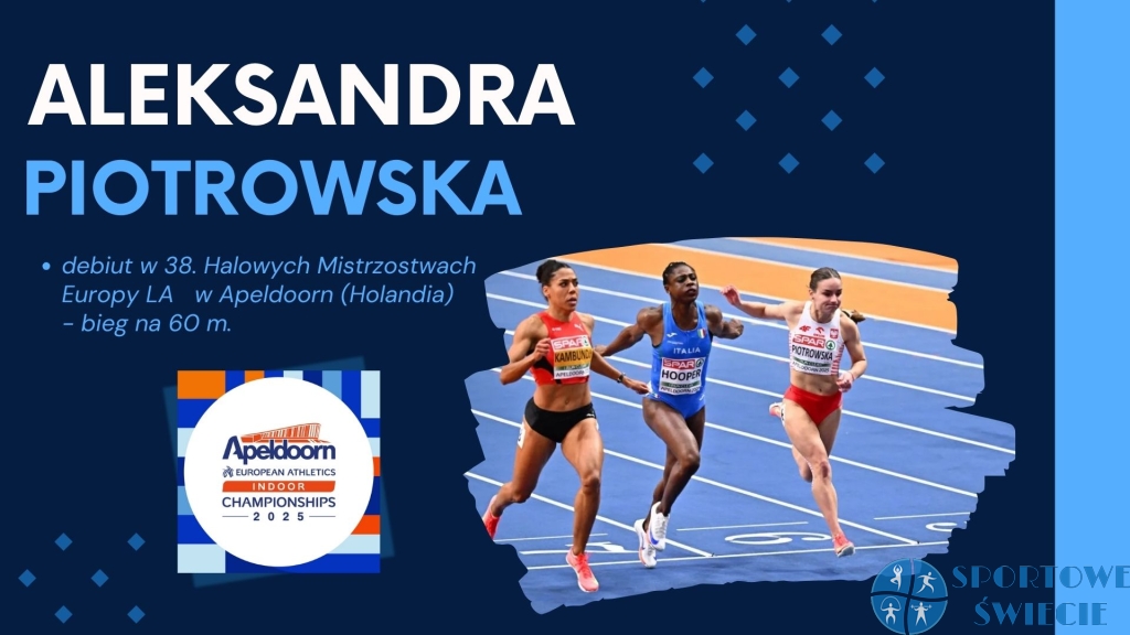 Aleksandra Piotrowska zadebiutowała w Halowych Mistrzostwach Europy