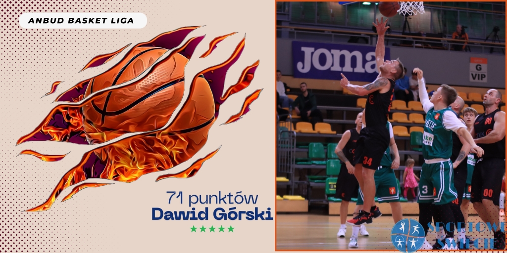 ABL. Dawid Górski rzucił aż 71 punktów. Świetna gra Kojotów [ZDJĘCIA]