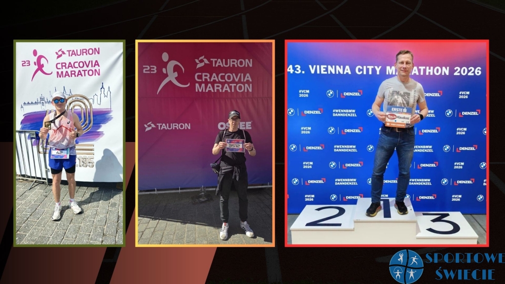 Zawodnicy KS Świecie Biega przebiegli maratony w Krakowie i Wiedniu