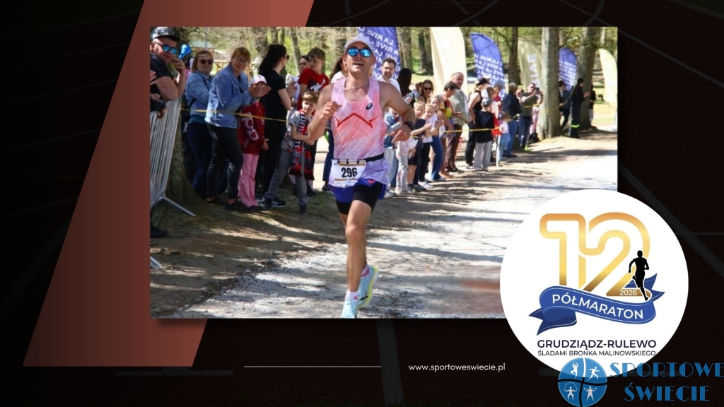 Daniel Karbownik czwarty w półmaratonie Śladami Bronka Malinowskiego