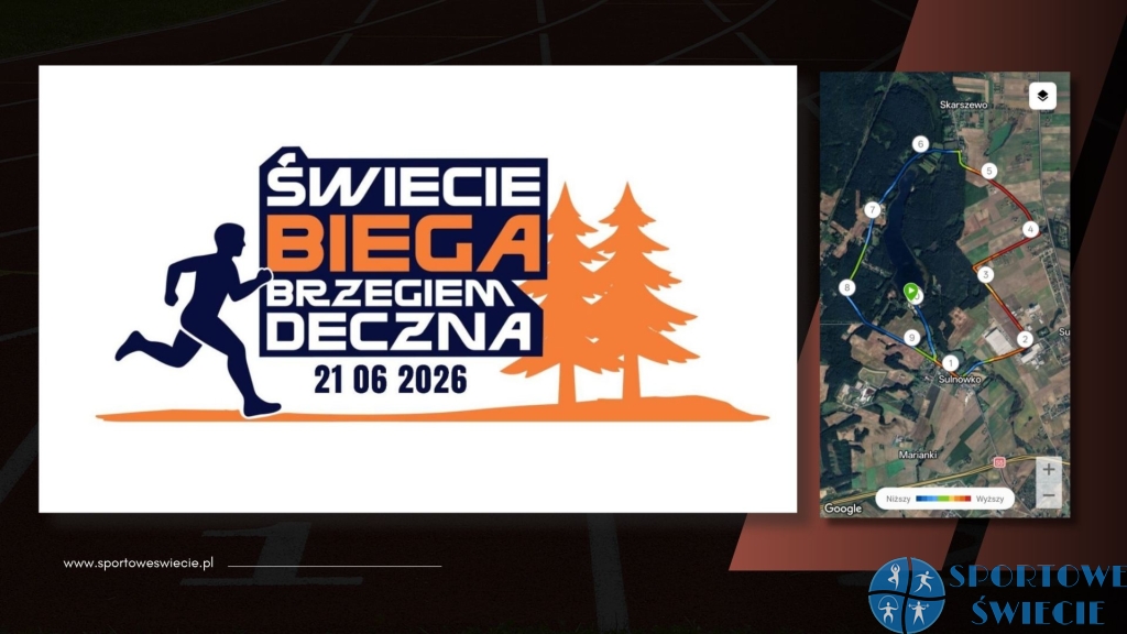 K.S. Świecie Biega zaprasza na bieg wokół jeziora Deczno
