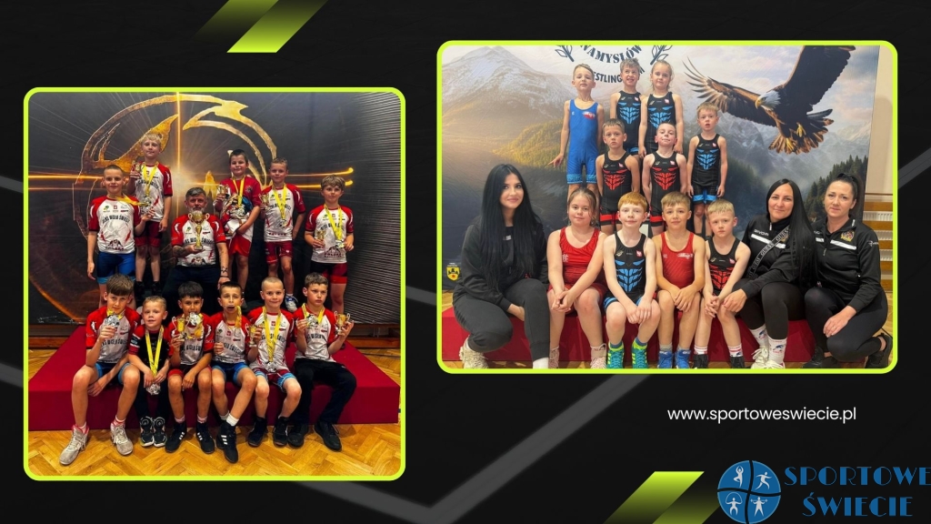 Z Namysłowa wszyscy młodzi zapaśnicy ze Świecia wrócili z medalami