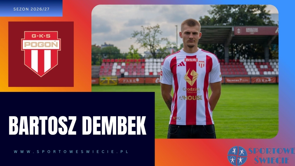 Bartosz Dembek nadal pogra w Betclic 1. Liga