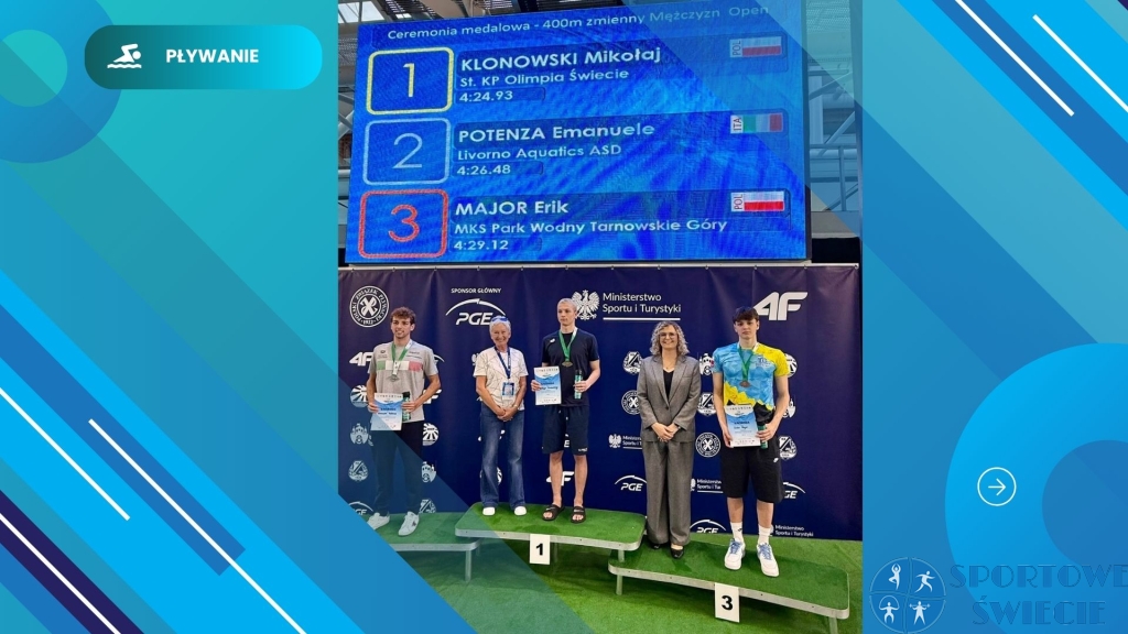 Mikołaj Klonowski najszybszy na 400 m zmiennym w Grand Prix Puchar Polski