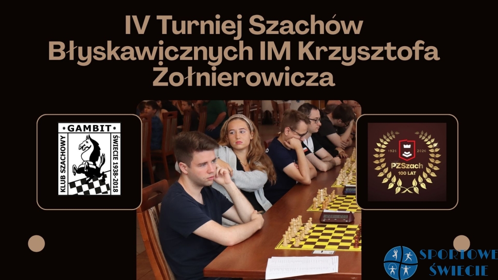 Damian Śliwicki najlepszy w turnieju szachów błyskawicznych w Dworzysku