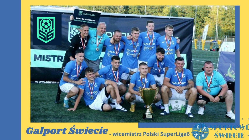 Galport Świecie wicemistrzem Polski SuperLigi6. Zagra w Lidze Mistrzów