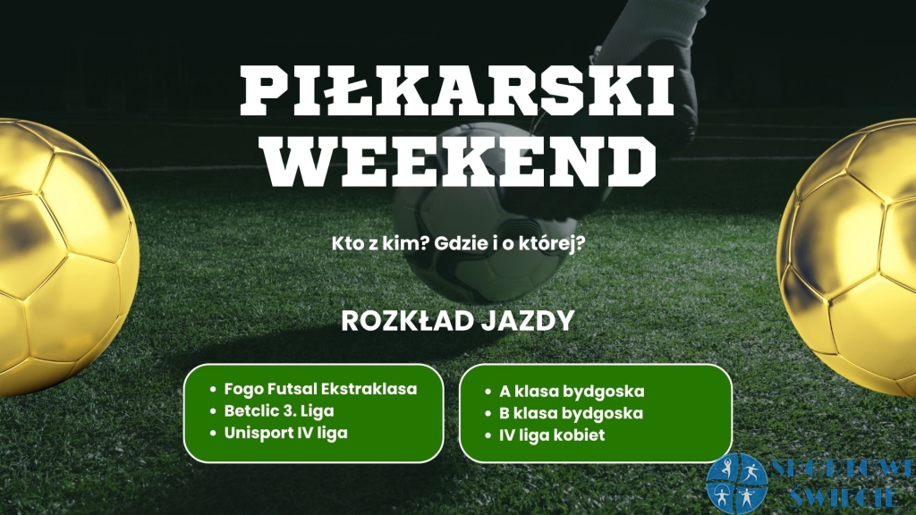 Wietrzny piłkarski weekend przed nami [ROZKŁAD JAZDY]