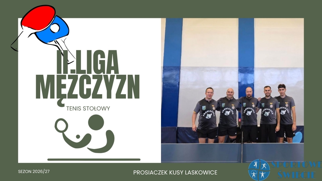 Dwie porażki Prosiaczek Kusy Laskowice na starcie nowego sezonu