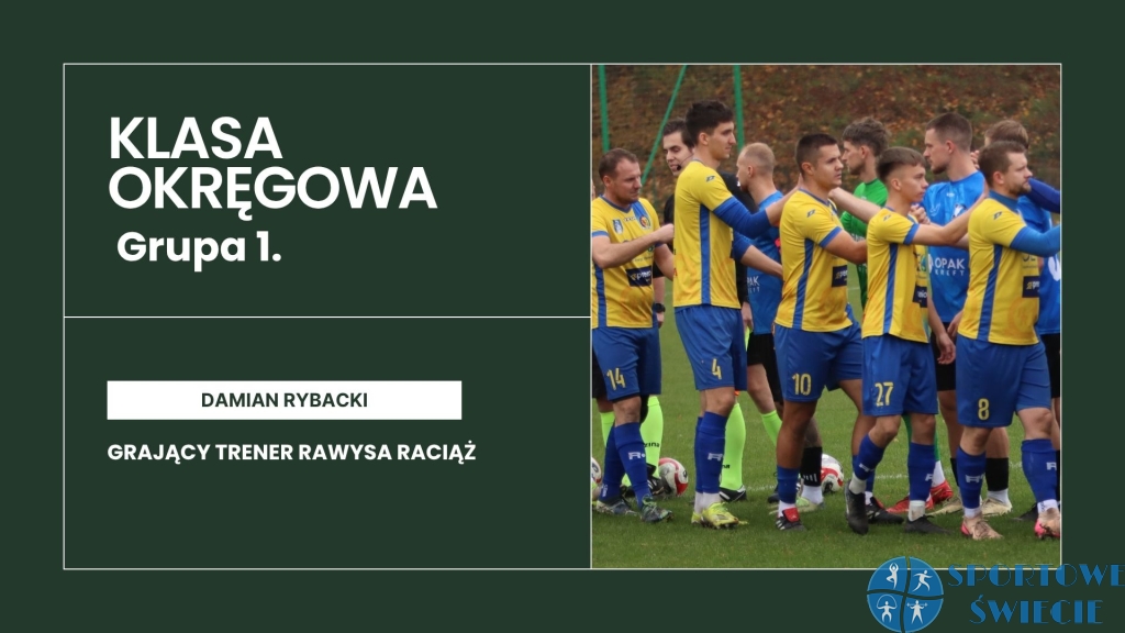 Damian Rybacki grającym trenerem Rawysa Raciąż