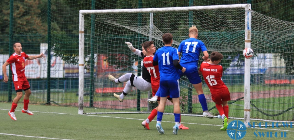 Rezerwy Wdy Świecie zatrzymały oski Grom [ZDJĘCIA]