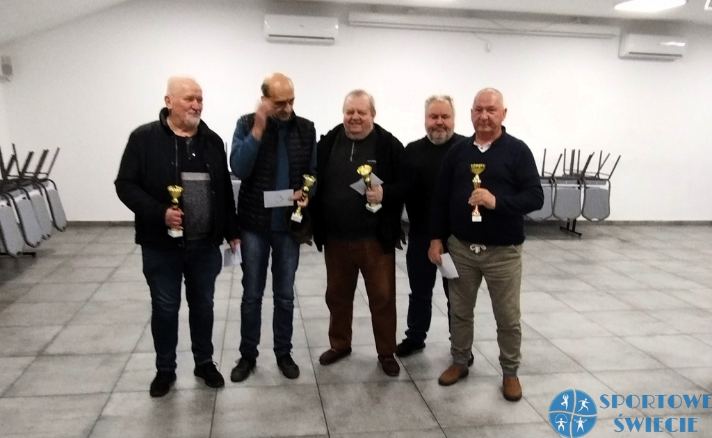 Roman Więckowski wygrał listopadowy turniej baśki