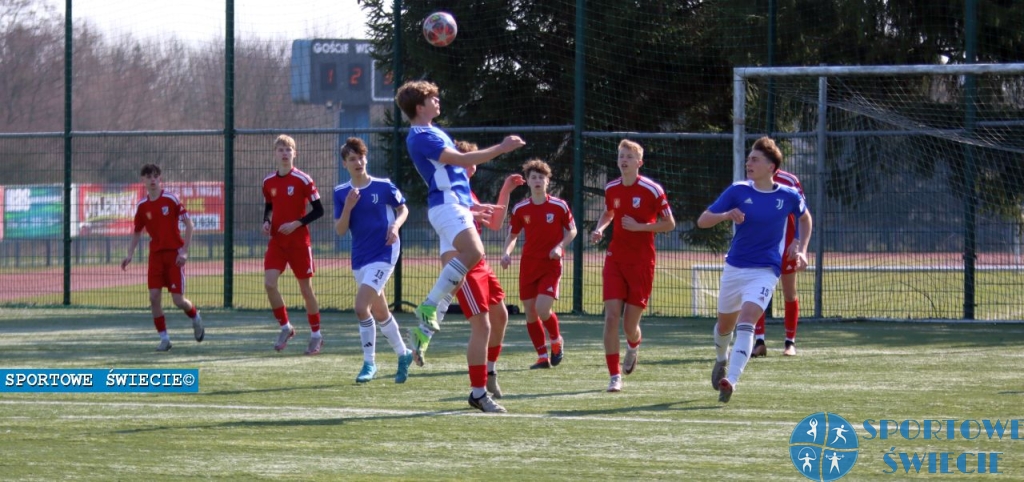 Juniorzy młodsi Wdy Świecie przegrali z Juventusem Toruń [ZDJĘCIA]