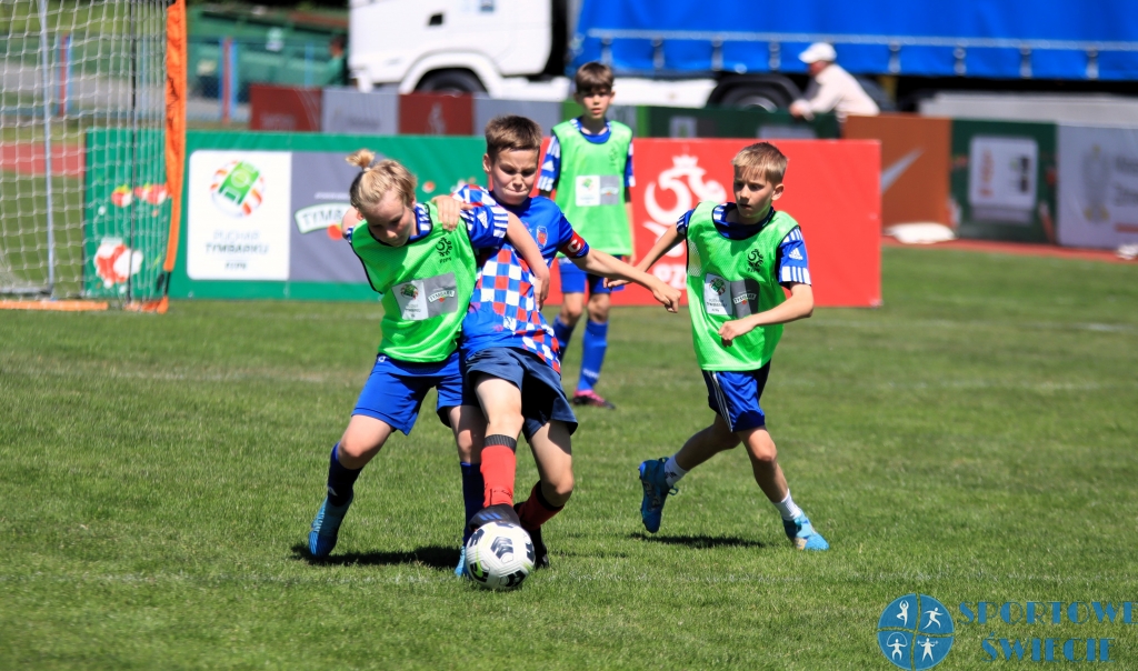 Puchar Tymbarku dzień drugi -  SP nr 2 Świecie dotarła do ćwierćfinału U12 [ZDJĘCIA]