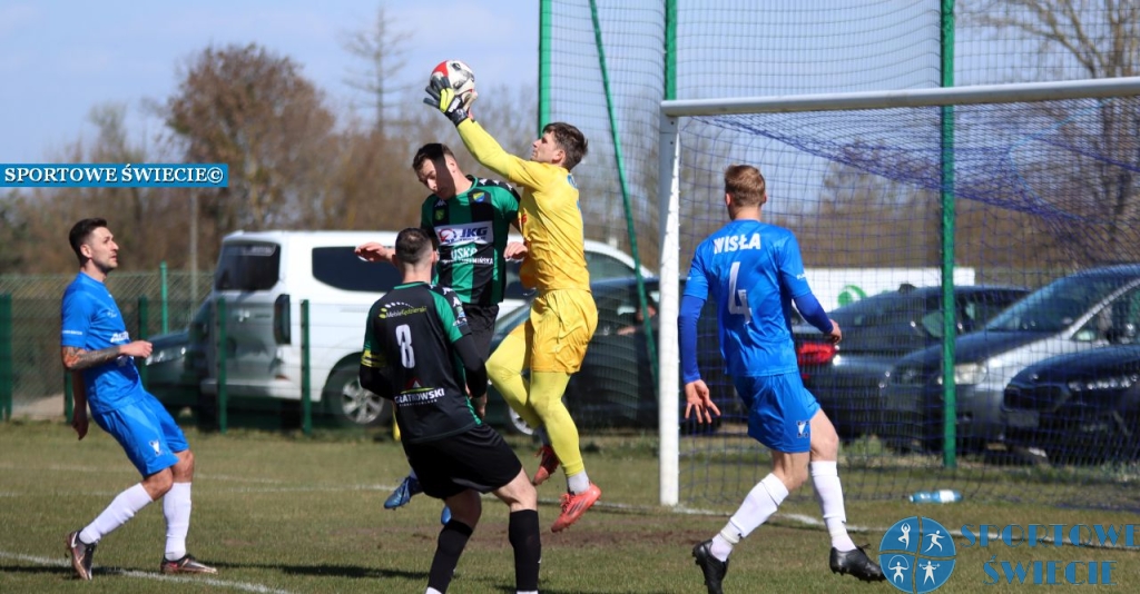 Bez goli w Grucznie. Wisła zremisowała z LKS Dąbrowa Chełmińska [ZDJĘCIA]