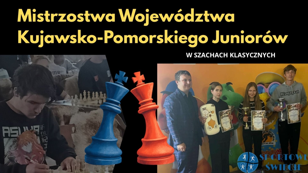 Zagrali w szachy w parku dinozaurów. Medale Alicji i Doriana