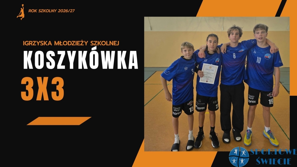 IMS. Koszykarze SP nr 8 Świecie zagrają w finale wojewódzkim 3x3