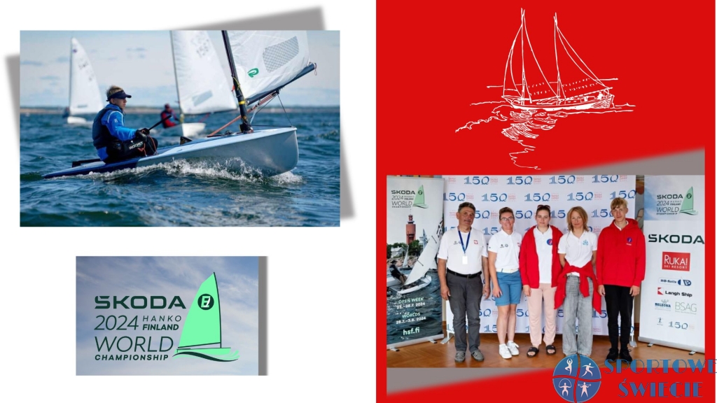 Oskar Szpręglewski żeglował w mistrzostwach świata w klasie Europa