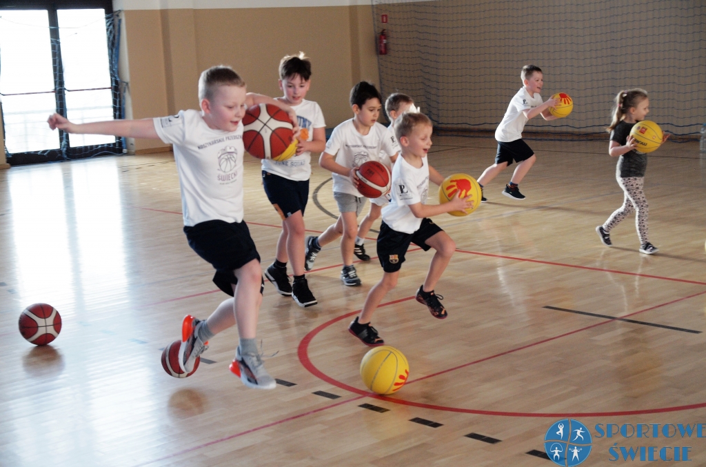 Koszykarskie przedszkole w Świeciu. ŚKK zaprasza na zajęcia dzieci z regionu [ZDJĘCIA, WIDEO]