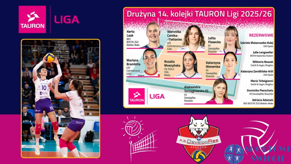 Katarzyna Wenerska najlepszą rozgrywającą 14. kolejki Tauron Ligi