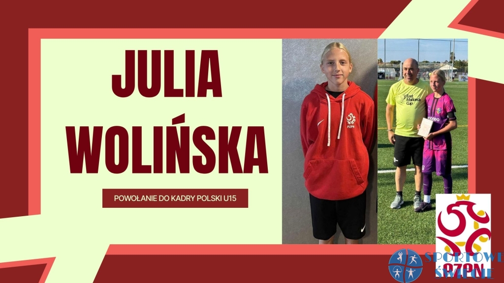 Julia Wolińska powołana na zgrupowanie reprezentacji Polski U15