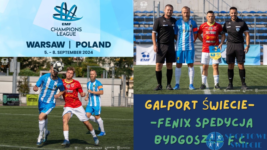 EMF Champions League. Remis Galport Świecie-Fenix Bydgoszcz F.C. w debiucie