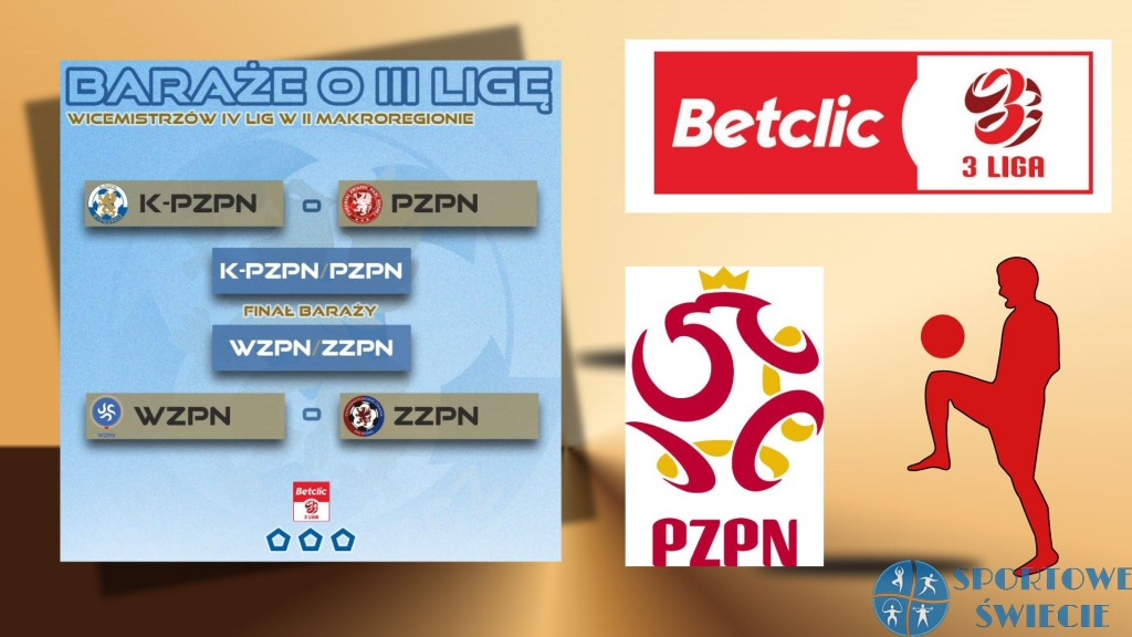 PZPN rozlosował drabinkę barażu o III ligę
