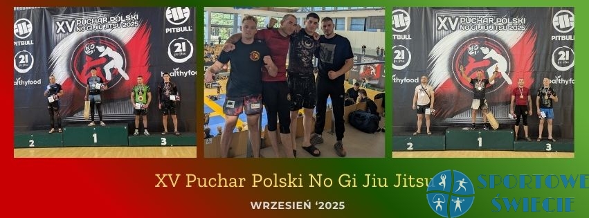 Dwa brązowe krążki Corleone Team w Pucharze Polski No Gi Jiu Jitsu