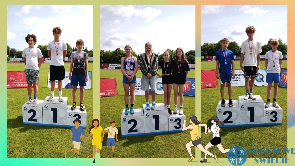 Igrzyska Dzieci. Lekkoatleci z „Ósemki” zdobyli najwięcej medali