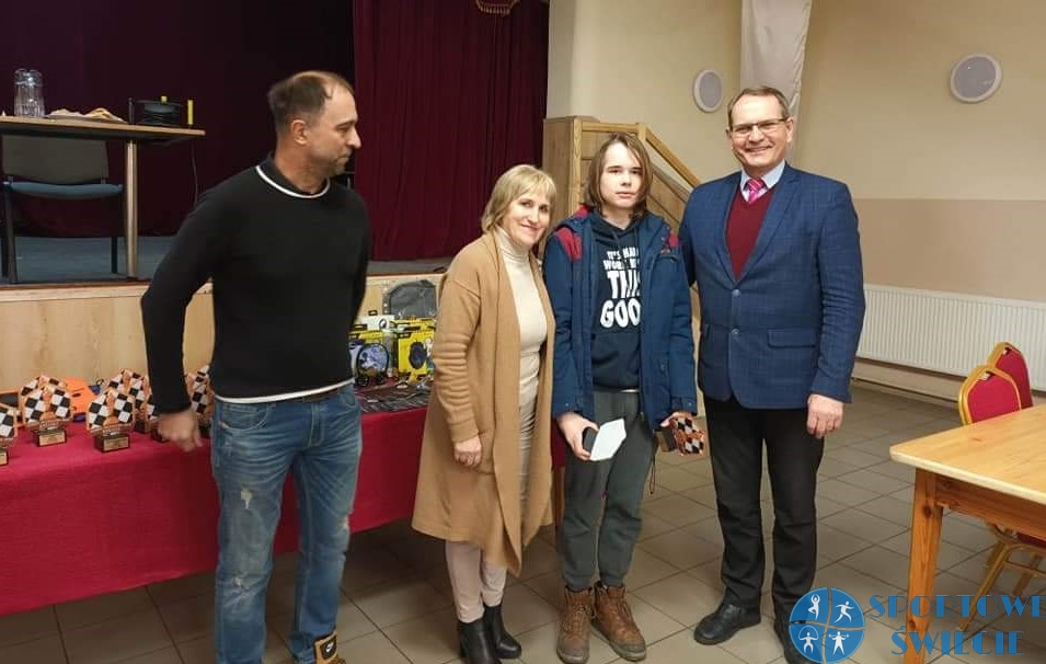 Jan Witkowski mistrzem gminy Warlubie w szachach