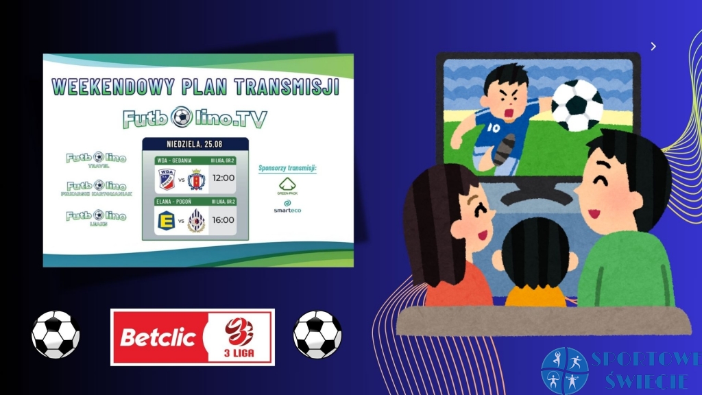 Niedzielne mecze Wdy Świecie i Elany Toruń pokaże Futbolino.Tv