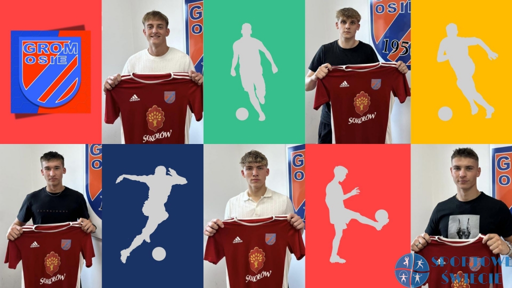 Grom Osie sięgnął po piłkarzy z Warlubia i Świecia