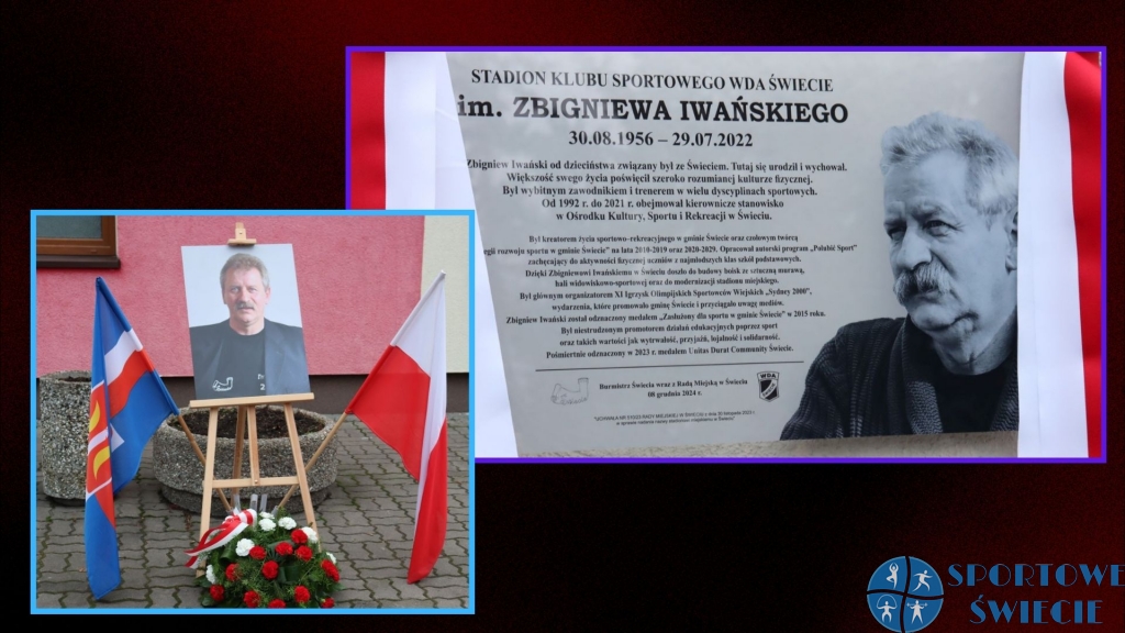 Tablica pamięci Zbigniewa Iwańskiego zawisła na budynku KS „Wda” [ZDJĘCIA]
