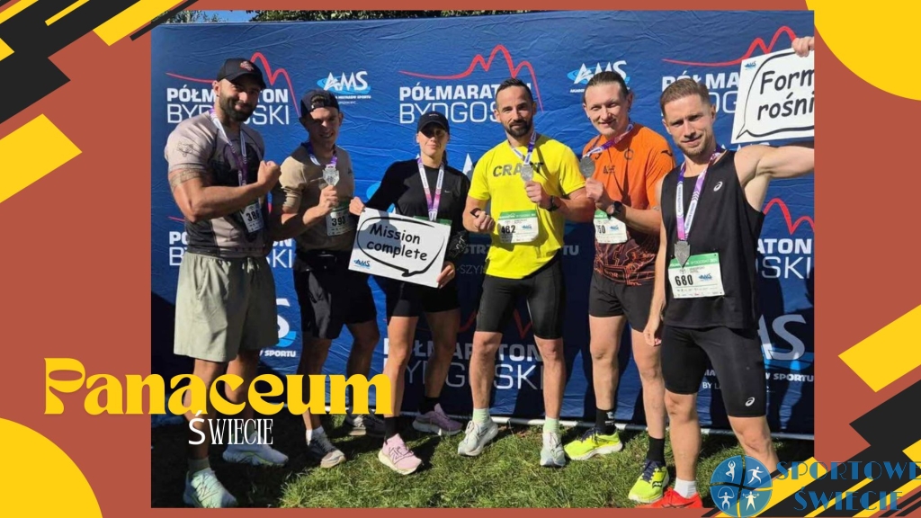 Panaceum Świecie trzecią ekipą Półmaratonu Bydgoskiego