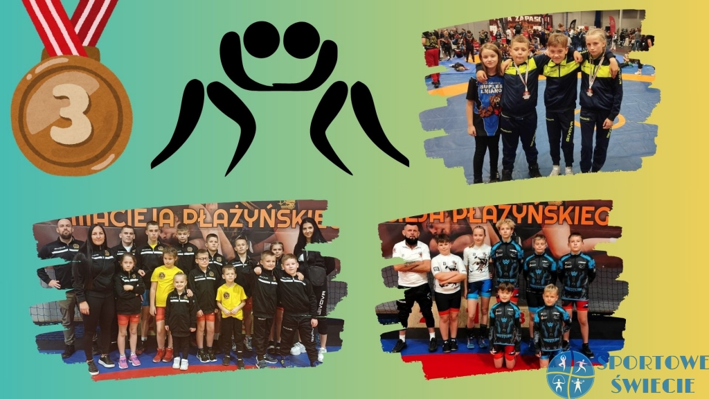 Brązowe krążki zapaśników Wisły, Suplesu i Olimpijczyka w Pelplinie