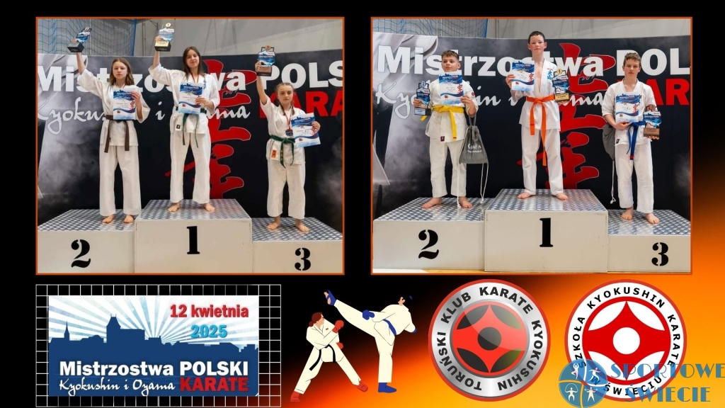 Roxana Szyndler i Stanisław Rusin na podium w Toruniu