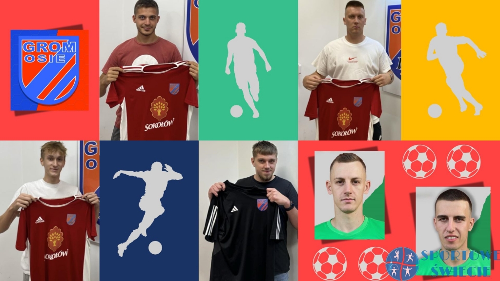 Transferowa ofensywa w Gromie Osie – 13 nowych zawodników