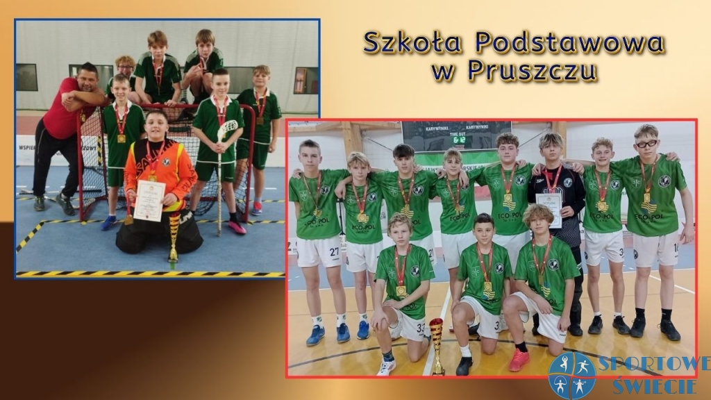 Podwójne mistrzostwo województwa SP Pruszcz w unihokeju